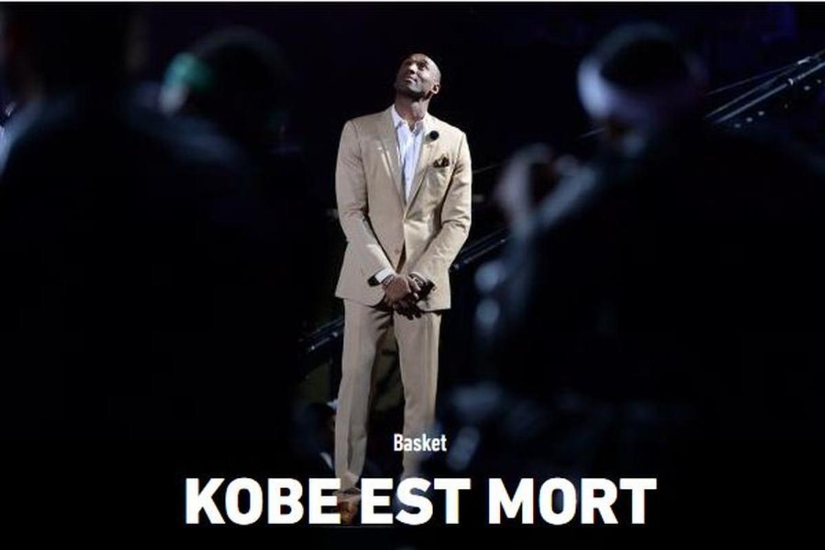 Kobe Bryant a murit! Reacțiile presei internaționale după dispariția fostului baschetbalist