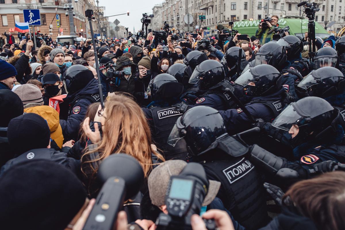 Confuzie uriașă la arestările făcute în urma ciocnirilor cu partizanii lui Navalnîi » Reacția fotbalistului: „Nu pe mine m-au săltat, sunt în Spania”