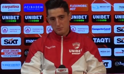 Steliano Filip (26 de ani) FOTO Captură Facebook Dinamo