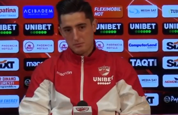 DINAMO. Primele declarații ale lui Steliano Filip după revenire: „Nu mi-a fost teamă să semnez cu Dinamo! Contează și partea financiară, dar am venit cu sufletul acasă”