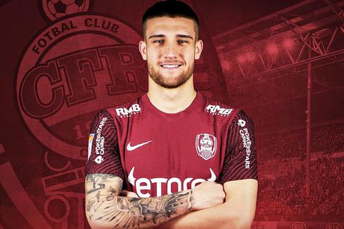 Daniel Birligea, transferat de CFR Cluj // foto: Facebook @ Fotbal Club CFR 1907 CLUJ-NAPOCA