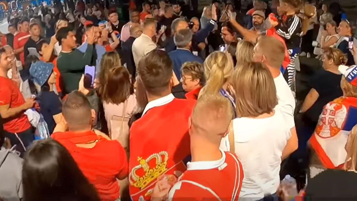 Tatăl lui Novak Djokovic a scandat alături de fanii lui Vladimir Putin