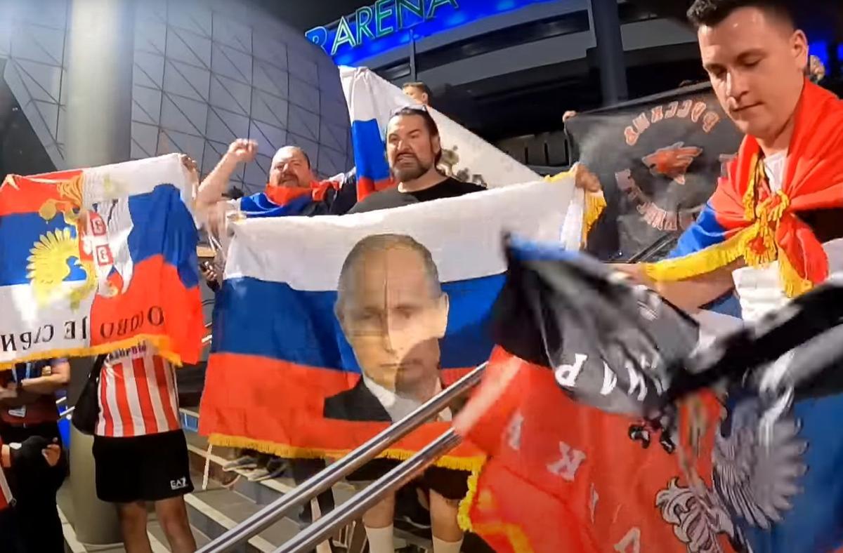 Tatăl lui Novak Djokovic a scandat alături de fanii lui Vladimir Putin