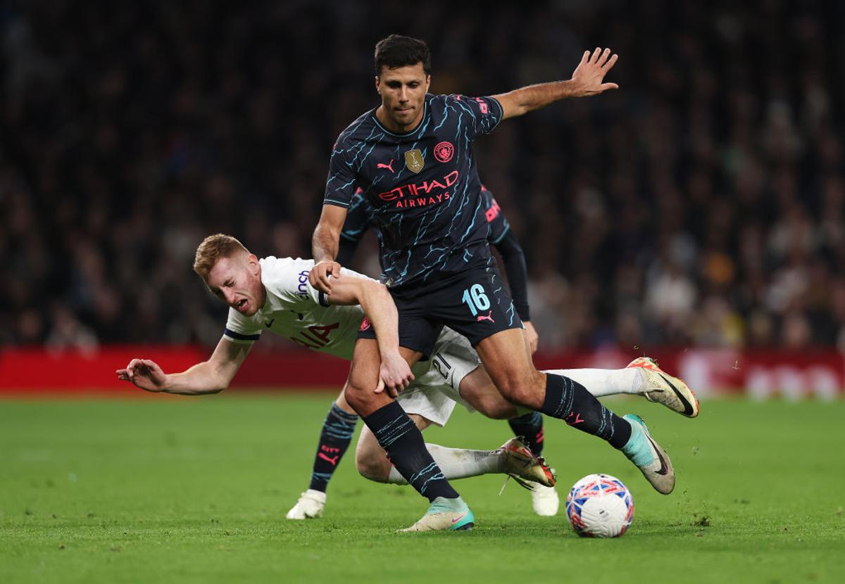 Cele mai spectaculoase imagini din Tottenham - Manchester City