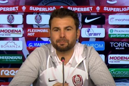 Adrian Mutu (45 de ani), antrenorul lui CFR Cluj, a prefațat disputa cu FC Voluntari și a vorbit despre viitorul veteranilor Ciprian Deac (37 de ani) și Mario Camora (37 de ani).