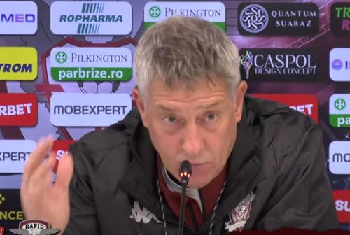Cristiano Bergodi, antrenorul Rapidului, a prefațat derby-ul cu Dinamo, din runda cu numărul 23 a Superligii. Italianul a făcut show, o apariție fără precedent.