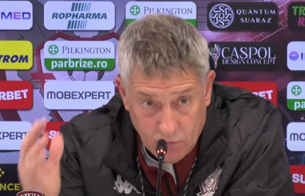 Conferință fără precedent a lui Cristiano Bergodi » Italianul a răbufnit: „Ce facem? Ce a dat de înțeles Șucu?!”