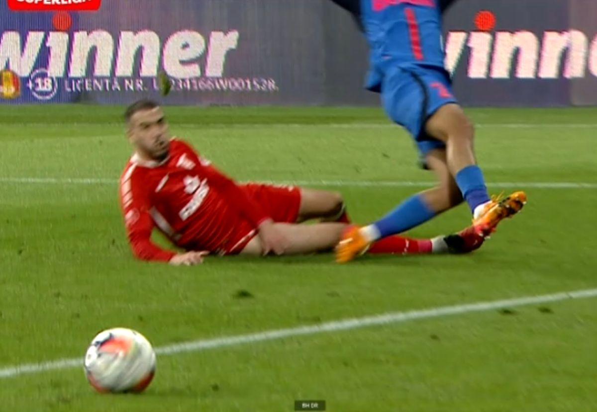 Penalty FCSB versus UTA