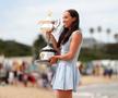 Madison Keys la ședința foto de pe plaja Dendy Street FOTO Guliver/GettyImages