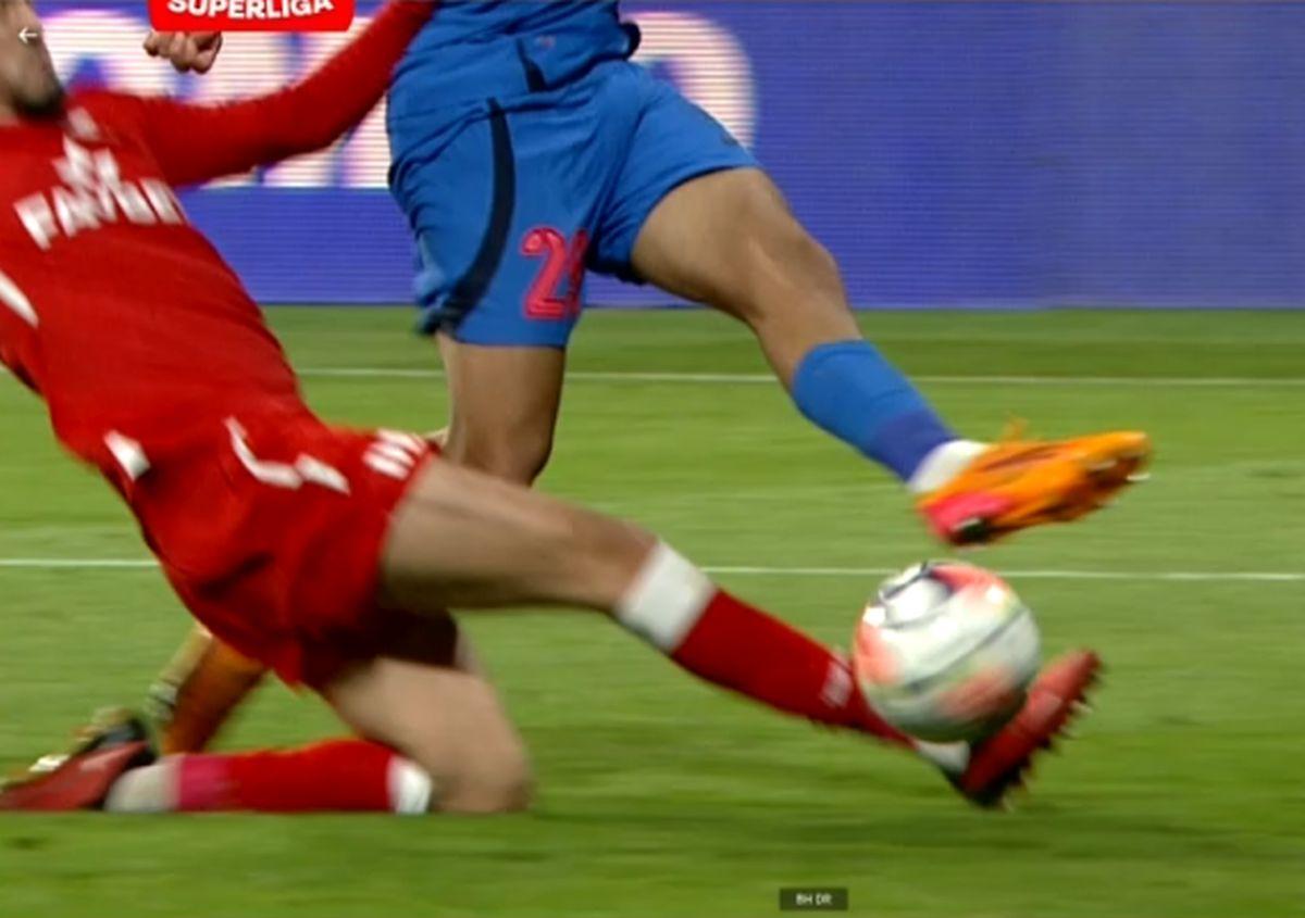 Penalty FCSB versus UTA