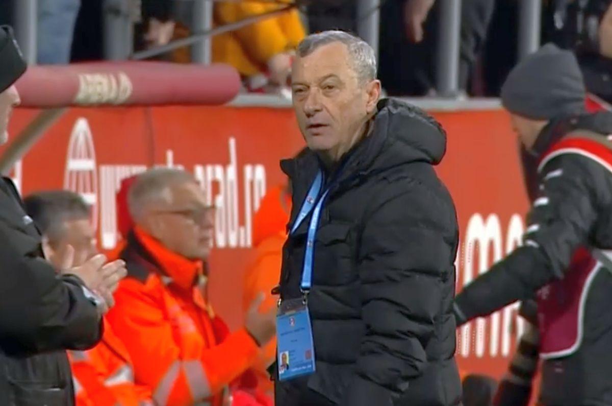 Mircea Rednic, reacție nervoasă după UTA - FCSB 0-1