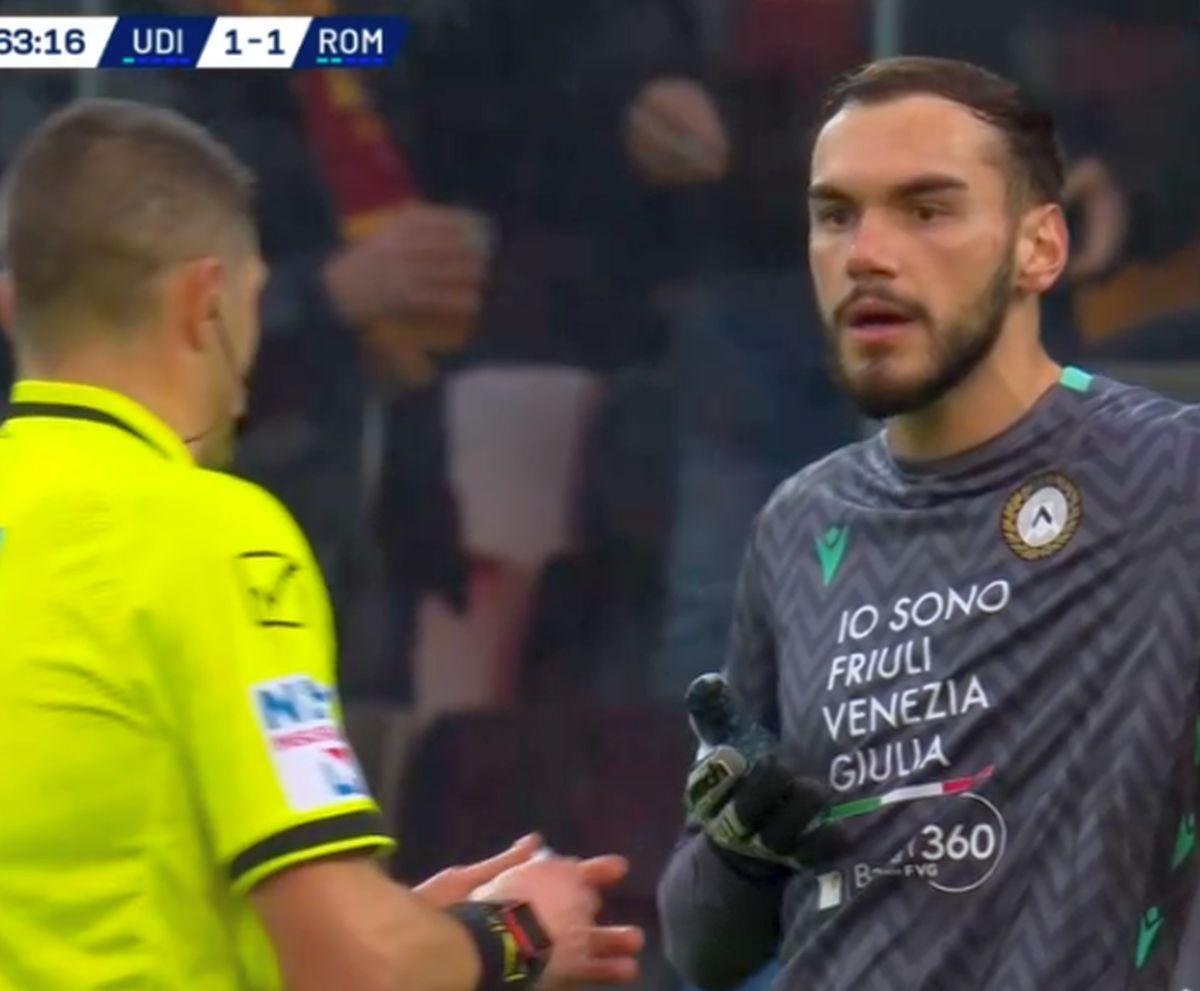 Cum s-a descurcat Răzvan Sava în Udinese - AS Roma