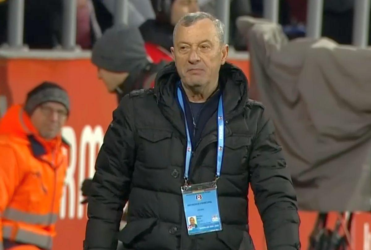 Mircea Rednic, reacție nervoasă după UTA - FCSB 0-1