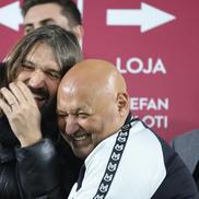 Dan Alexa, glume cu Gigi „Corsicanu” la Rapid - Universitatea Craiova. Foto: Ionuț Iordache, GSP