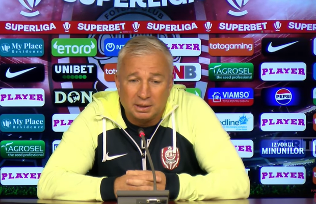 „Am auzit și eu, sunt șocat” » Dan Petrescu nu-și explică demersul pregătit la CFR Cluj - Farul: „Nu înțeleg. Să îmi spună cineva de ce”