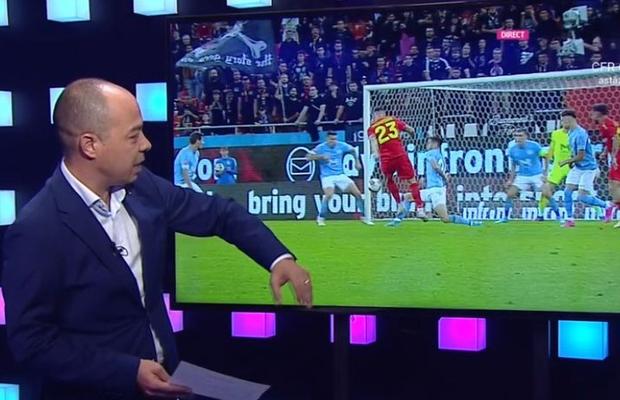 Marius Avram contrazice experții în arbitraj contactați de GSP și validează penalty-ul din UTA - FCSB: „Îl prinde cu abdomenul” » Spune că roș-albaștrii mai meritau un 11 metri