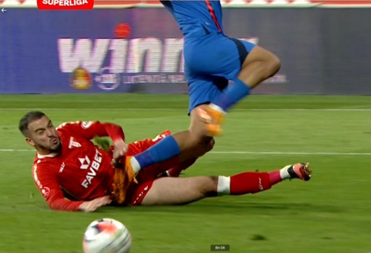 Penalty FCSB versus UTA