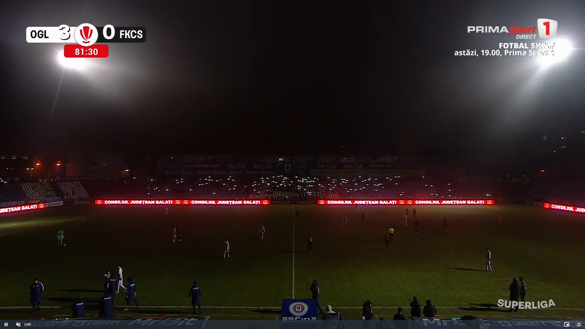 Oțelul - Csikszereda 3-0 » Emoții cu nocturna, dar victorie limpede pentru revenirea în play-off!