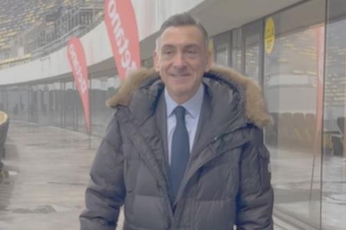 Ilie Dumitrescu, prezent la FCSB - CFR Cluj // FOTO: Instagram