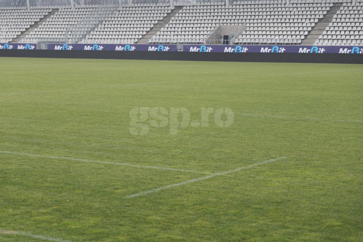 Cum arată „Arcul de Triumf”, înainte de Dinamo - Petrolul