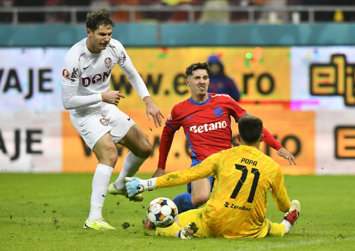 Așa se joacă din prima! Gol-BLITZ în FCSB - CFR! A spart gheața în 2026