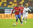 Siyabonga Ngezana și Adrian Păun, în FCSB - CFR Cluj, 25 ianuarie 2026. Foto: Cristi Preda (GSP)