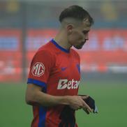 Darius Olaru, în FCSB - CFR Cluj, 25 ianuarie 2026. Foto: Ionuț Iordache (GSP)