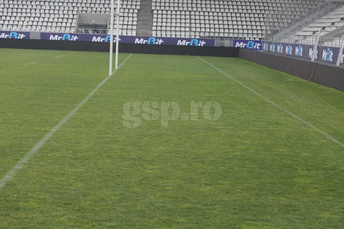 Probleme pentru „câini”? » Cum se prezintă gazonul de pe „Arcul de Triumf”, cu 4 zile înainte de Dinamo - Petrolul
