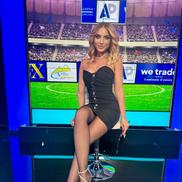 Tania La Gata, jurnalistă sportivă din Italia // FOTO: Instagram
