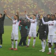 Aly Abeid, Damjan Djokovic, Korenica, Camora, Alin Fică, Adrian Păun, Tidiane Keita, în FCSB - CFR Cluj, 25 ianuarie 2026. Foto: Ionuț Iordache (GSP)