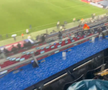 Stadionul Camp Nou în timpul ploii // foto: X