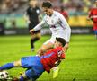 David Miculescu vs Matei Ilie, în FCSB - CFR Cluj, 25 ianuarie 2026. Foto: Cristi Preda (GSP)