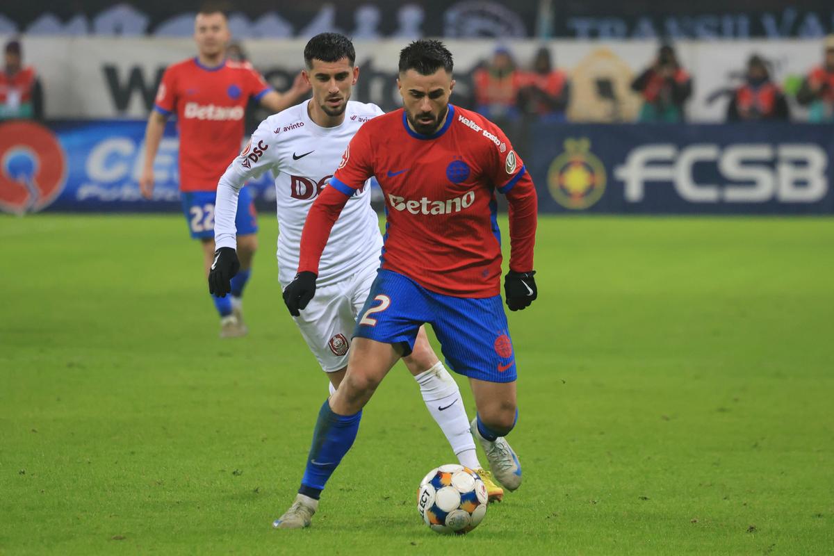 FCSB - CFR Cluj, 25 ianuarie 2026, poze de meci