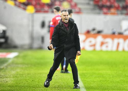 Daniel Pancu, în FCSB - CFR Cluj, 25 ianuarie 2026. Foto: Cristi Preda (GSP)