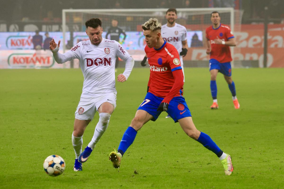 Așa se joacă din prima! Gol-BLITZ în FCSB - CFR! A spart gheața în 2026