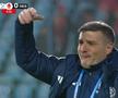 Reacția lui Laszlo Balint la golul lui Nuno Pedo în Oțelul - Csikszereda