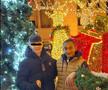 Autorul crimei din Timiș, alături de tatăl său, cu pumnul strâns