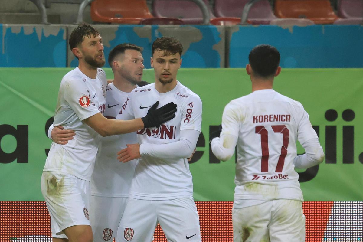 Cum a întors-o CFR Cluj pe FCSB: „scărița” care a amuțit Arena Națională