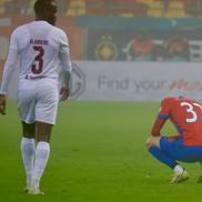 Octavian Popescu, în FCSB - CFR Cluj, 25 ianuarie 2026. Foto: Ionuț Iordache (GSP)