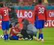 Cisotti, Andre Duarte și Ngezana, în FCSB - CFR Cluj, 25 ianuarie 2026. Foto: Ionuț Iordache (GSP)