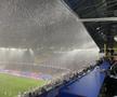 Stadionul Camp Nou în timpul ploii // foto: X
