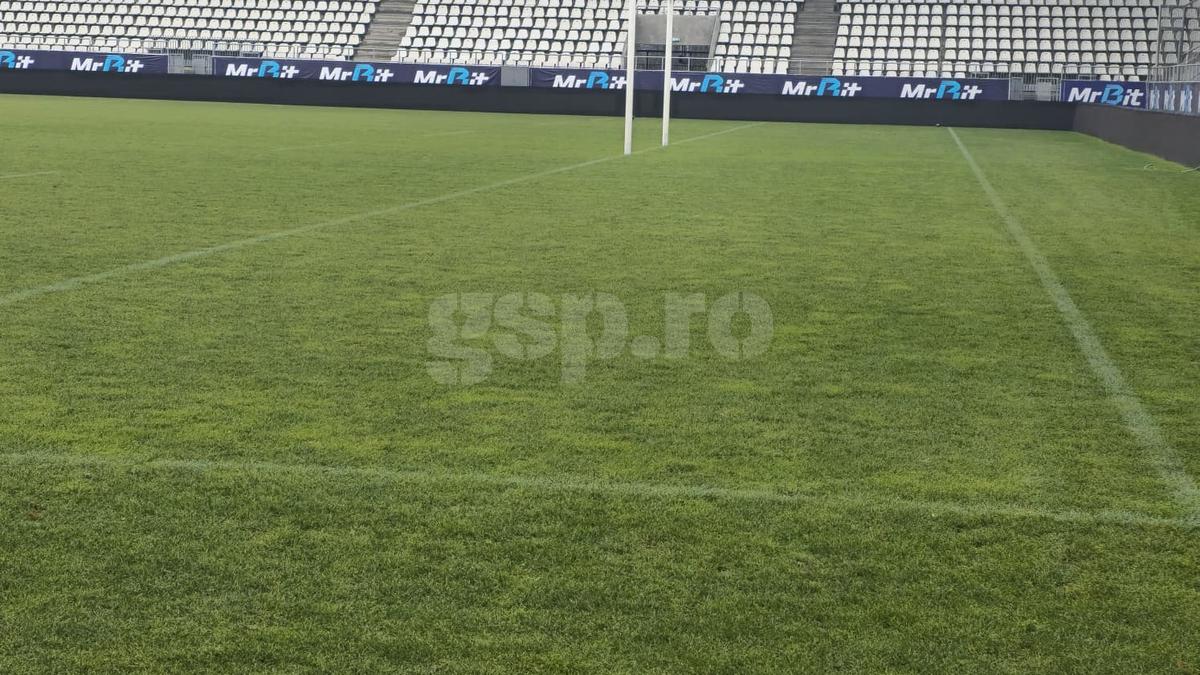 Probleme pentru „câini”? » Cum se prezintă gazonul de pe „Arcul de Triumf”, cu 4 zile înainte de Dinamo - Petrolul