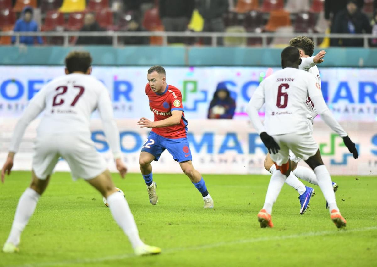 Așa se joacă din prima! Gol-BLITZ în FCSB - CFR! A spart gheața în 2026