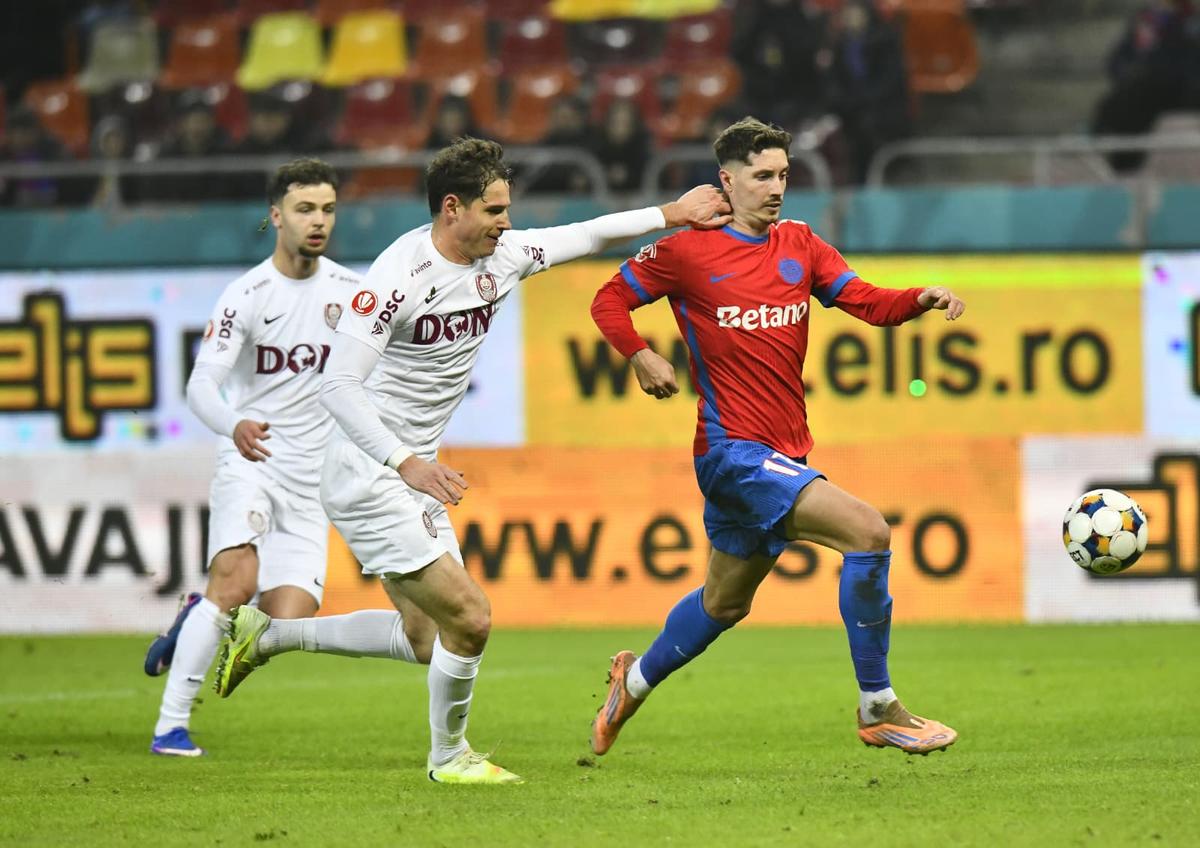 FCSB - CFR Cluj, 25 ianuarie 2026, poze de meci