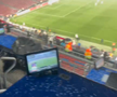 Stadionul Camp Nou în timpul ploii // foto: X