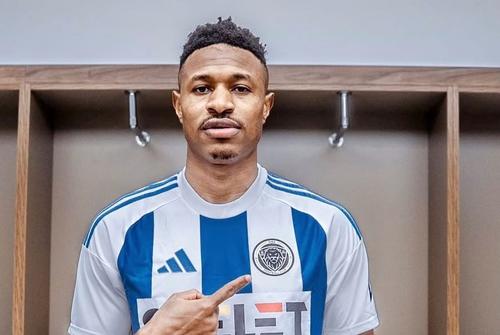 Mohamed Badamosi, prezentat la Riga FC // FOTO: Instagram