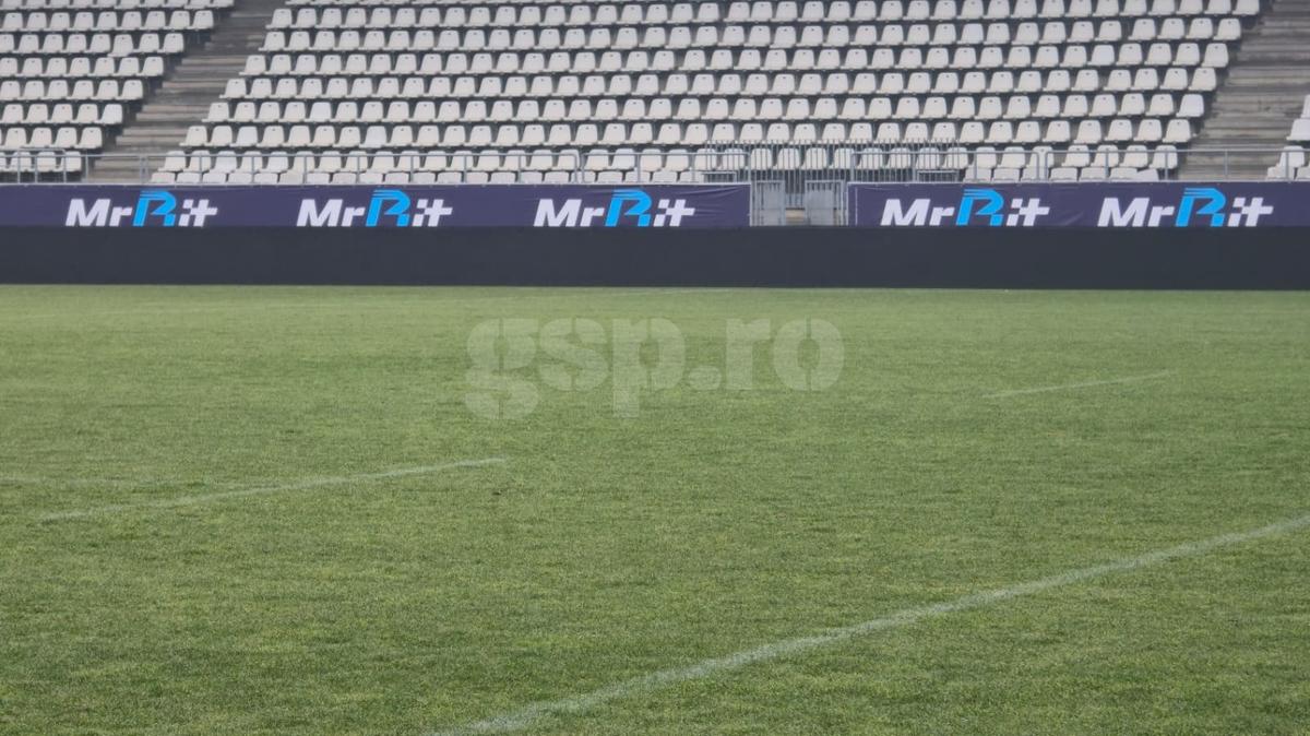 Cum arată „Arcul de Triumf”, înainte de Dinamo - Petrolul