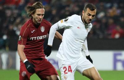 SEVILLA - CFR CLUJ // Joan Jordan, pregătit de partida împotriva campioanei României: „Trofeul Europa League e sinonim cu echipa noastră”