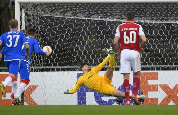 BRAGA - RANGERS 0-1 // VIDEO + FOTO » Rangers s-a calificat în optimile Europa League! Ianis Hagi, decisiv la gol