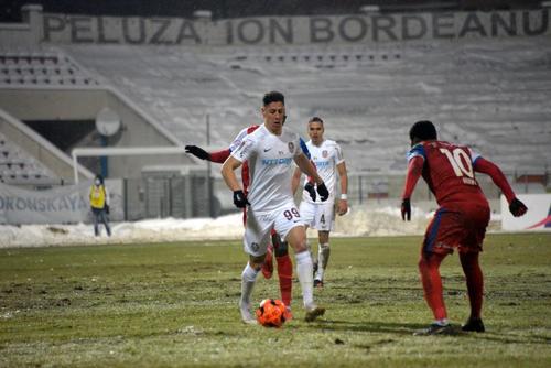 Marius Croitoru, 40 de ani, antrenorul lui FC Botoșani, este impresionat de Hervin Ongenda (26 de ani), mijlocașul ofensiv al moldovenilor.